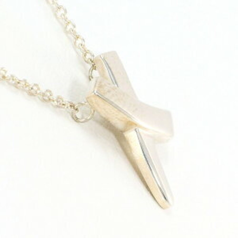 Tiffany Co Kiss Silver Necklace Total